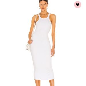 LNA racerback midi dress